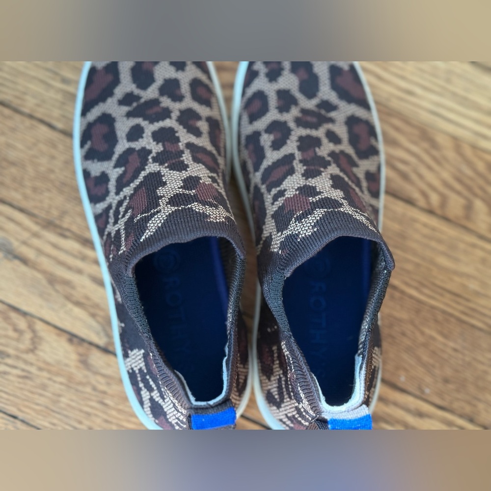 Rothy’s The Chelsea Boot Leopard Print - Size 8.5 - Picture 5 of 6